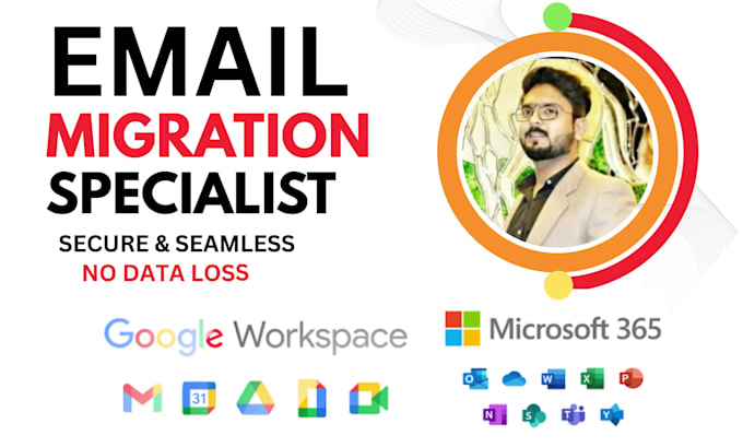 migrate your emails to microsoft 365, google workspace