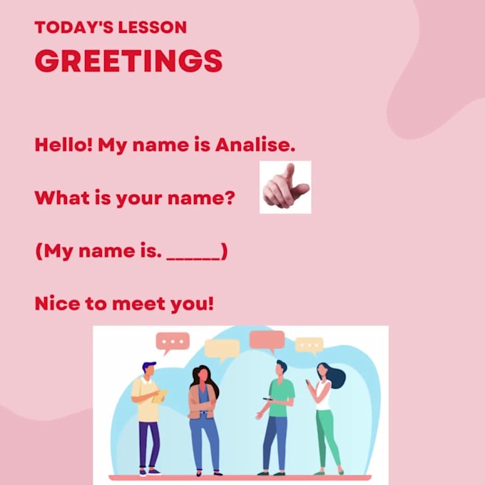 Teach you how to speak, read and write english by Askanalise Fiverr