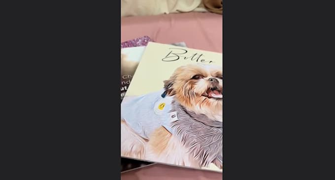 custom pet portrait drawing digital paintings
