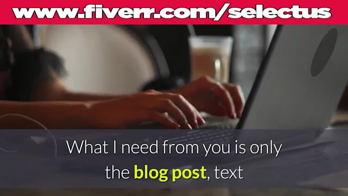 convert article to video, blog post to video with voiceover