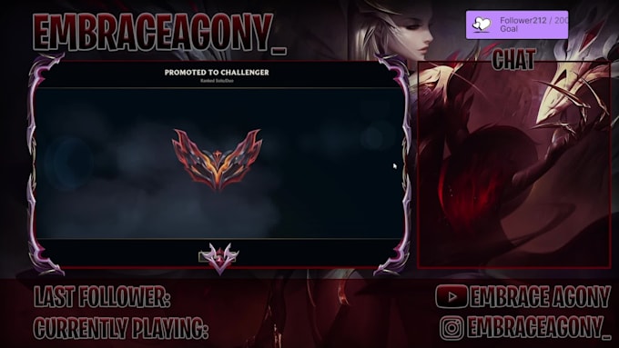 be your league of legends duo as challenger player