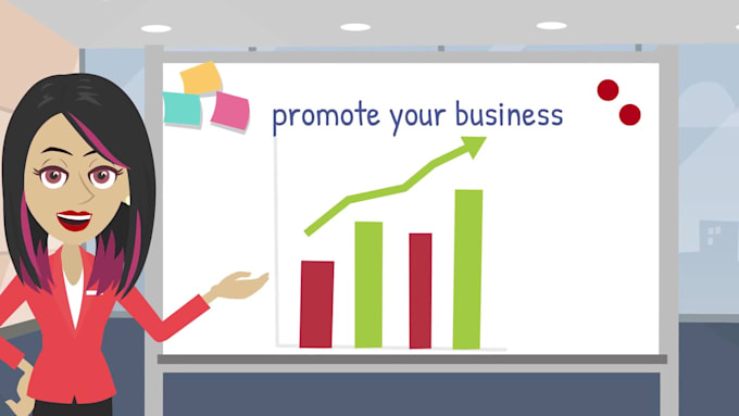 create a 2d animated explainer video in 24h