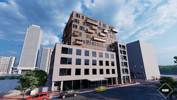 create 3d architectural visualization for your projects