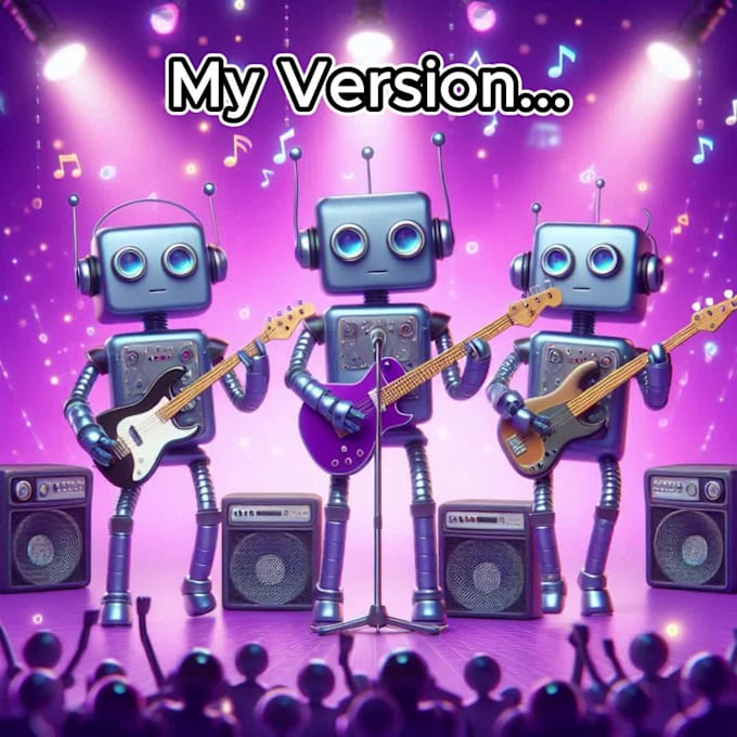 remake your song made in ai into a humanized song