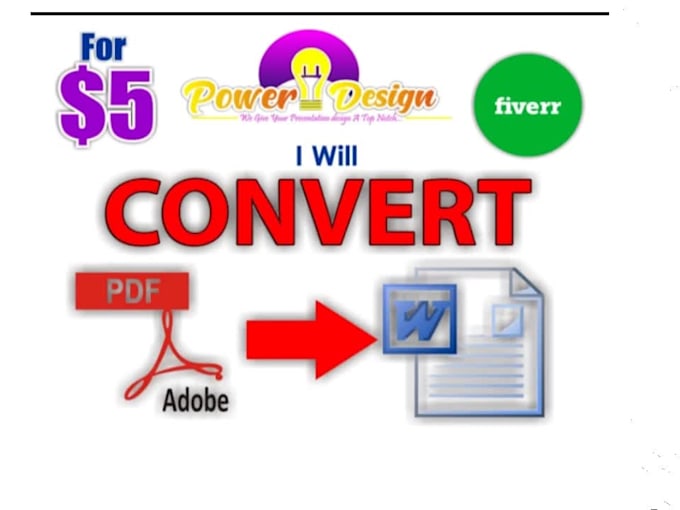 convert your document into an editable format