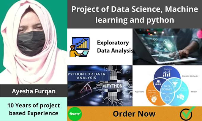 do machine learning, data science, and python projects for you