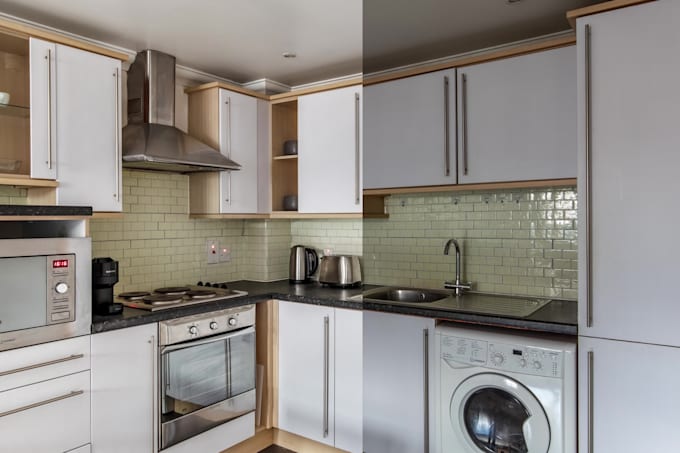 do real estate photo editing interior or exterior, hdr
