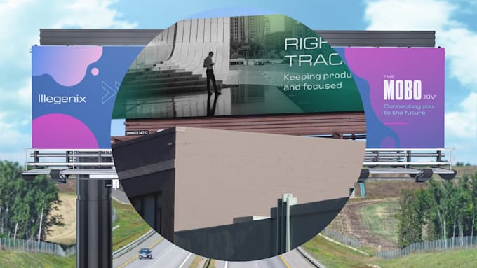 create realistic outdoor billboard mockups for your brand or design