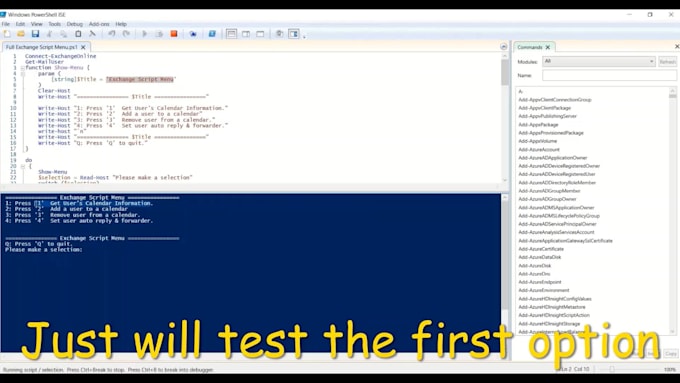 write, fix, debug, or automate anything with powershell