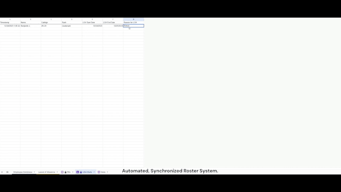 create documents and rosters for your roleplay servers