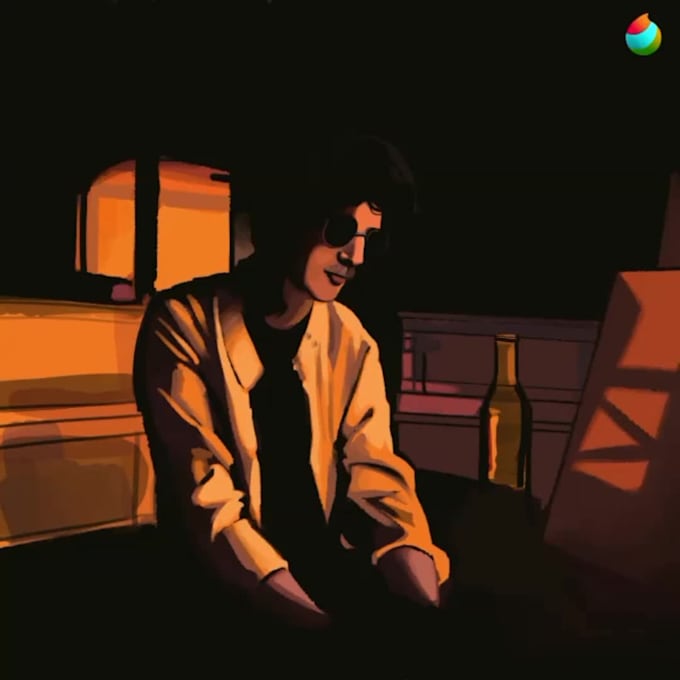 do illustrations in semi realistic style
