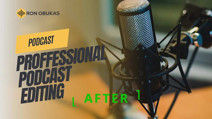 edit, mix and master your podcast