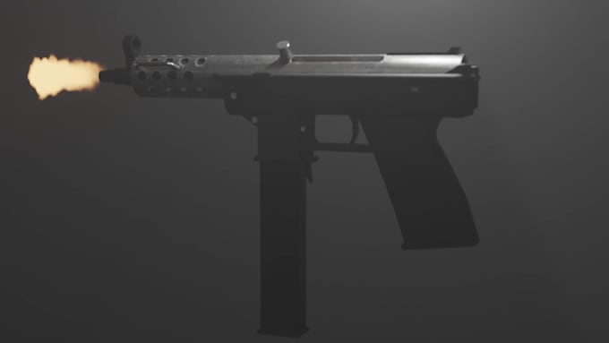 Model, rig and animate your weapons in blender by Ulti_anim_stud | Fiverr