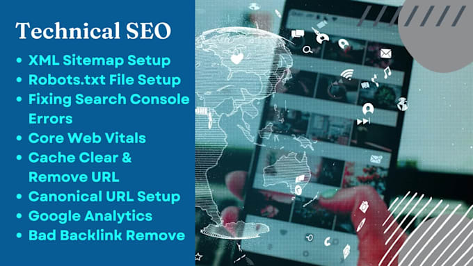 do technical SEO audit and fix indexing, crawl, and google search console errors