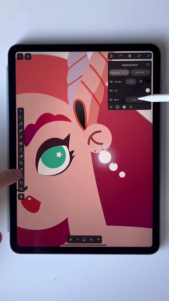 create modern vector illustration for apps, web, or print