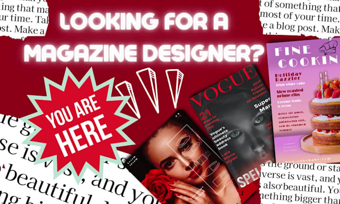 create a professional front cover for a magazine or book