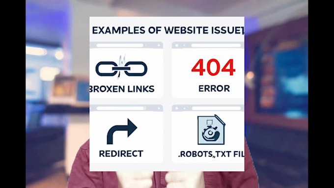 fix 404 error robots txt broken links 301 redirects issues