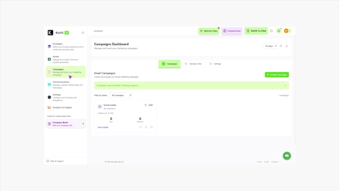 create a saas screencast demo and website video