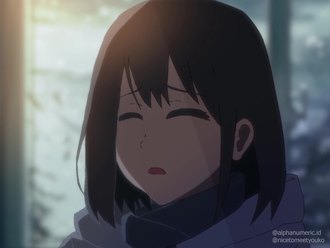 create a short 2d animmation in anime style