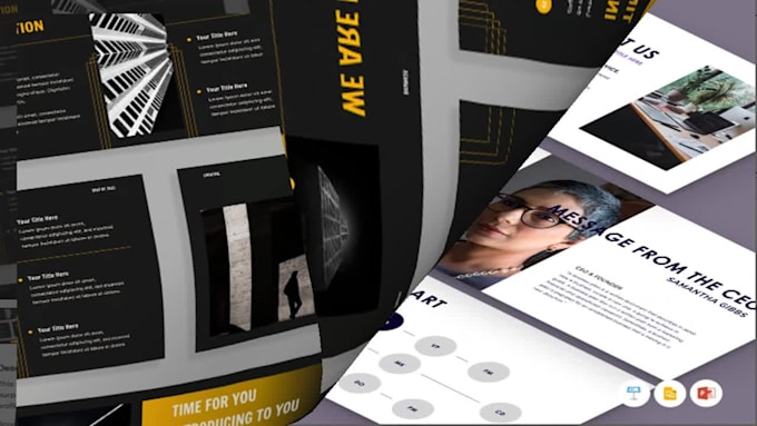 do quick powerpoint presentation and investor pitch deck design
