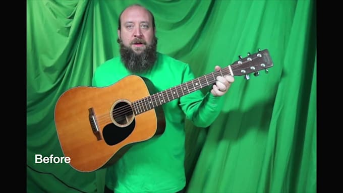 edit your green screen videos professionally