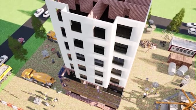 do 3d architectural visualization, animation, and videos