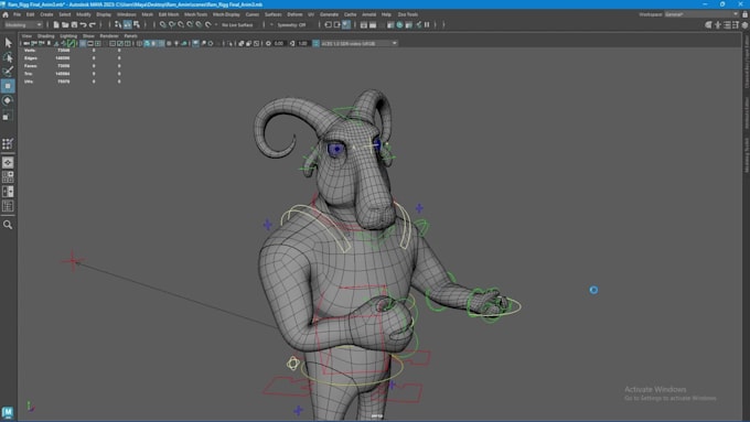 body rigg your 3d character within 24 hours