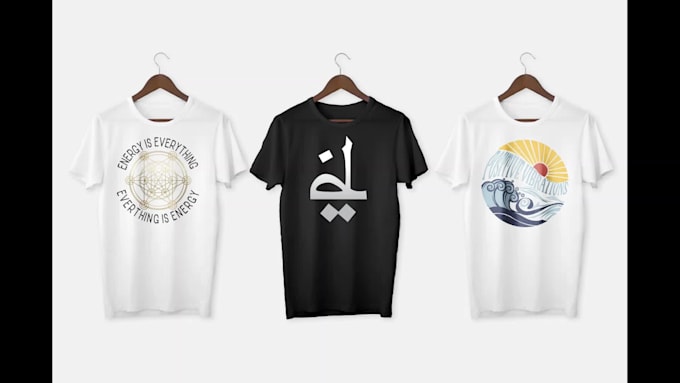 do typography graphic t shirt and creative mug design