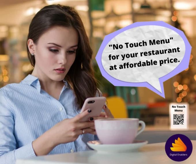 Create a digital qr code menu for your restaurant by Digitalenablers ...