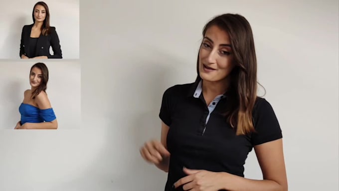 create a german female spokesperson video