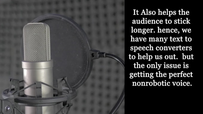 make voiceover text to speech very quickly unlimited word
