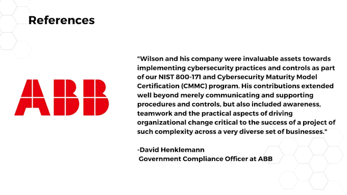 help you with meeting cybersecurity insurance requirements
