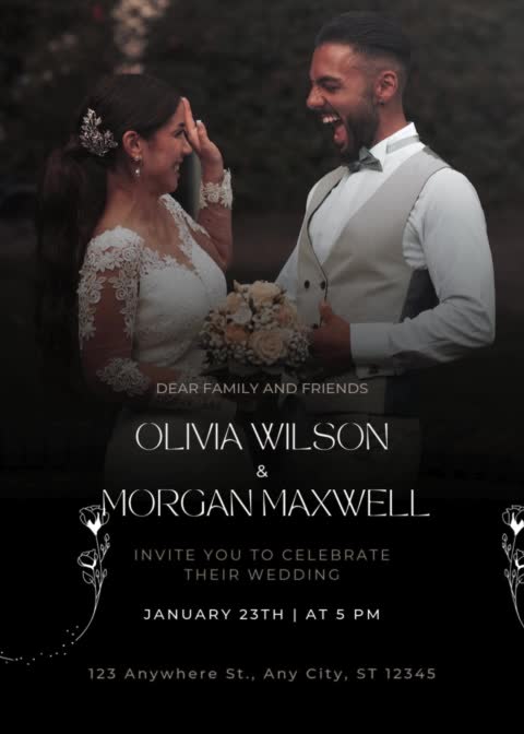 professional canva editable invitation designer