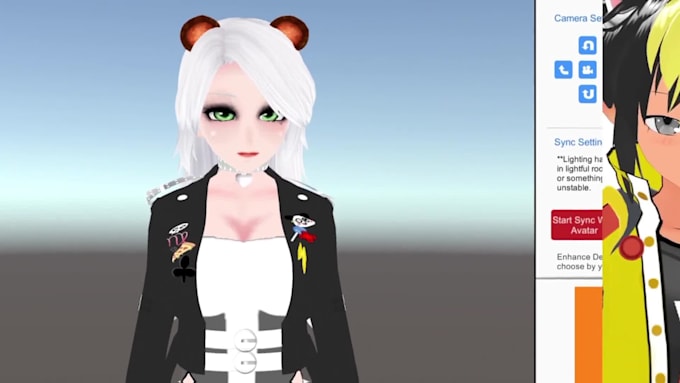 create 3d characters for vtubing, vrchat, game dev