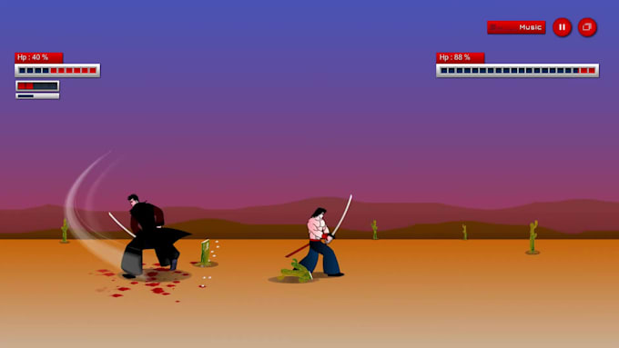 make as3 fighting game for you
