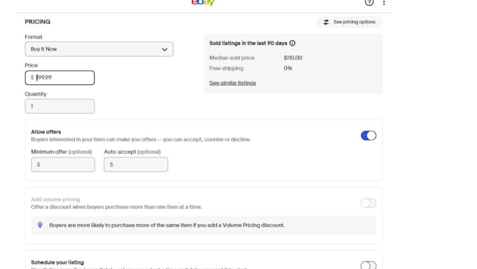 do ebay listing, ebay product listing, ebay product upload