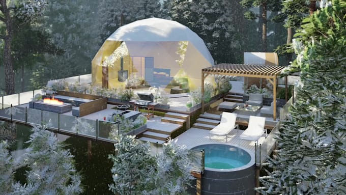 design geodesic dome for you