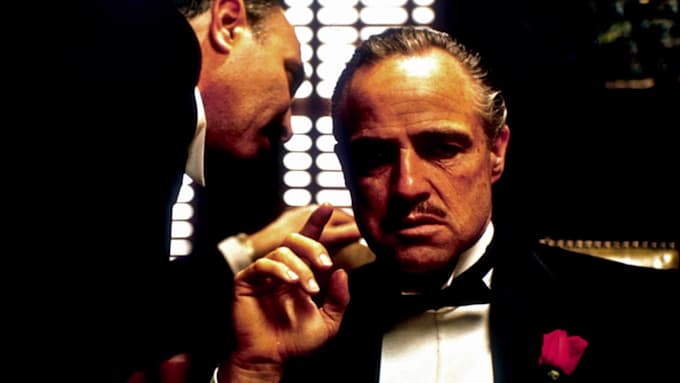 record a voice as the godfather