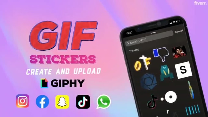 Make custom gifs stickers for instagram and facebook stories by ...