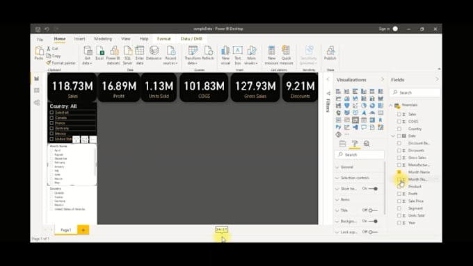 visualize beautiful dashboards in power bi in 24 hrs