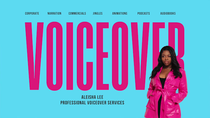 record voice overs for adverts, animations and radio drops