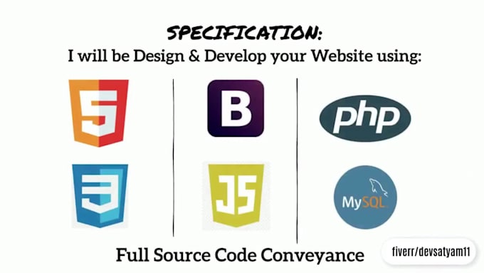 Be your full stack web developer by Devsatyam11 | Fiverr