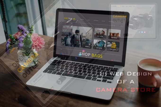 design responsive website UI UX and app UI