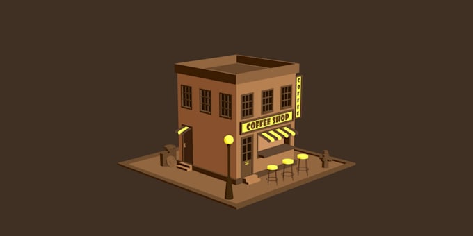 create 3d isometric designs with animation