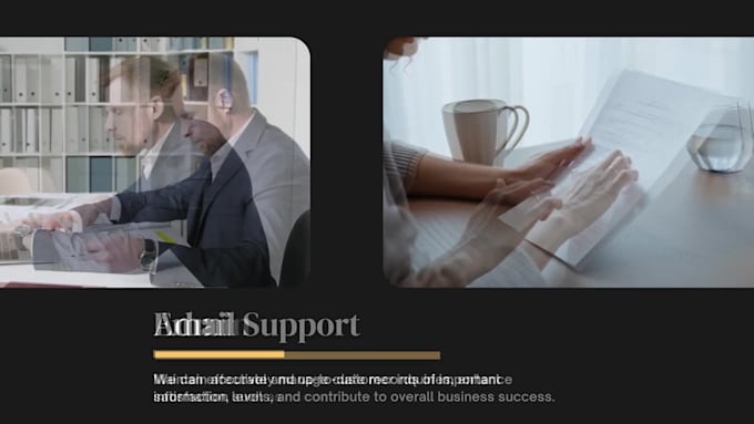 provide email and admin support, copypasting, and data entry