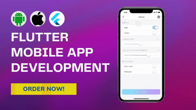 Develop flutter mobile apps, figma to flutter, xd to flutter by ...