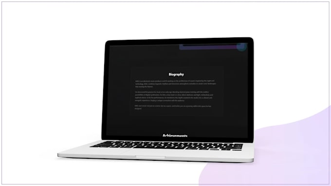 custom code a professional musician, dj, or artist website with a cms
