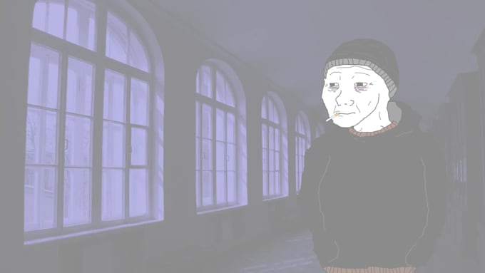create cartoon internet memes style animation