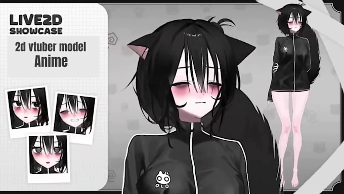 Do vtube studio, live2d rigging, rigging, anime, vtuber model by ...