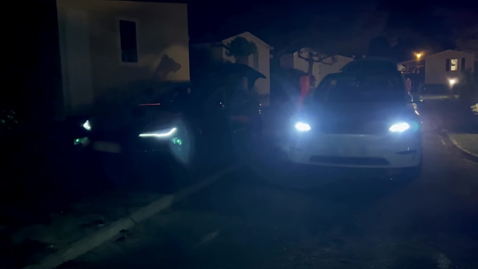 create custom light show for your tesla